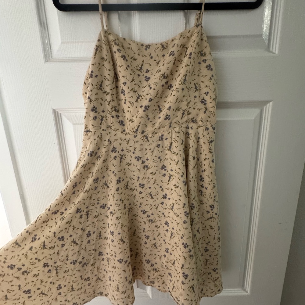 Floral Spaghetti Strap Dress